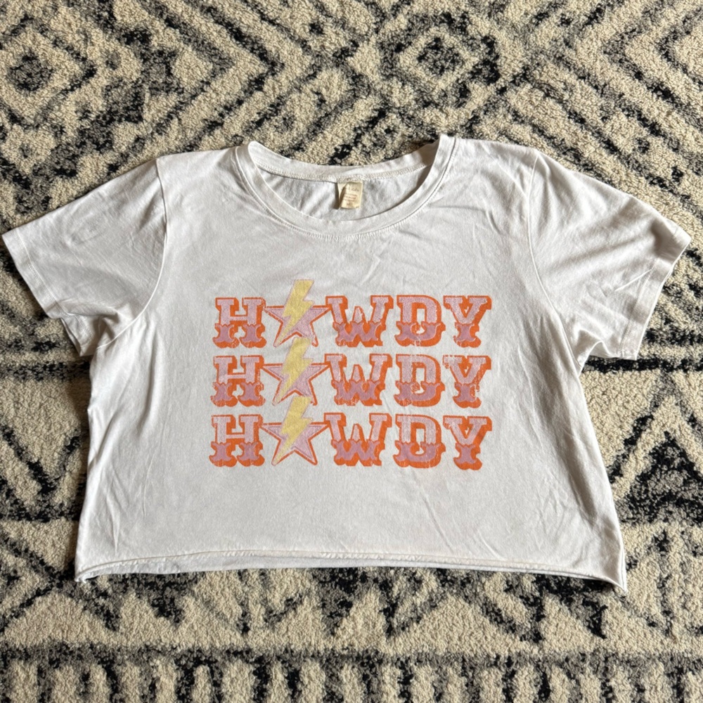Altar’d State Howdy Crop Tee
